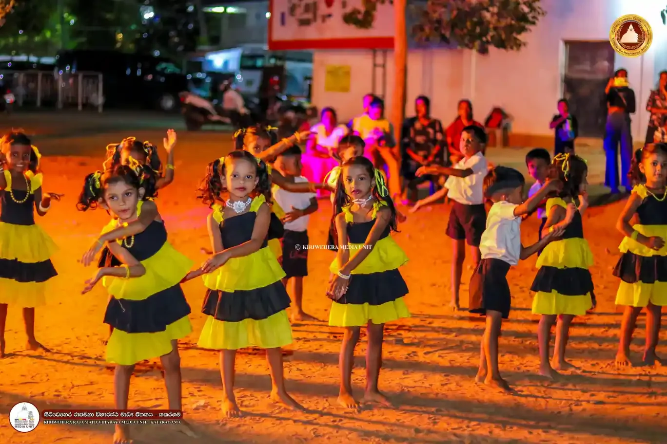 Overnight camp held at the Lake House Preschool at the historic Kataragama Kiriwehera Rajamaha Viharaya